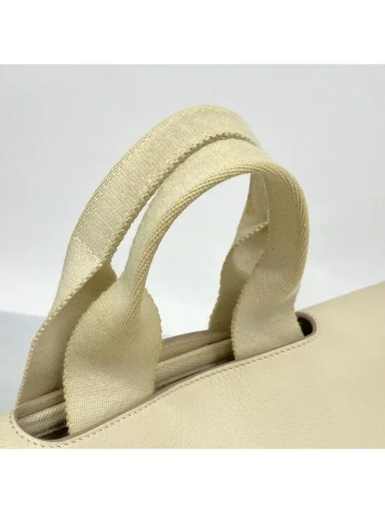 ★SOLD★ Hermes Handbag Valparaiso PM Toilet Blanc Ivory Silver - Picture 10 of 10